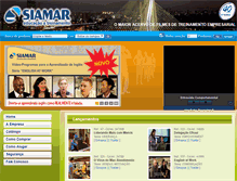 Tablet Screenshot of lojasiamar.com.br